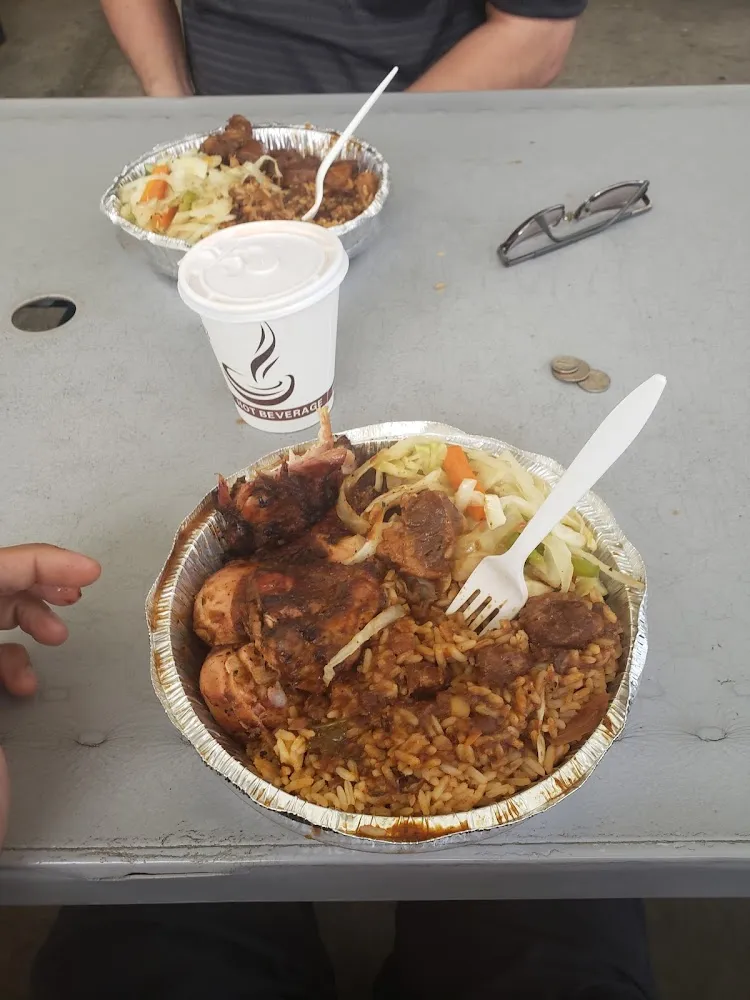 Jerk Chicken Rice and Peas